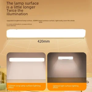 Đèn Led Để Bàn Nhỏ Treo Tường Bảo Vệ Mắt Học Điều Khiển Từ Xa Đèn Học Sinh Hiện Đại Phong Cách Đơn Giản Độ Sáng - Hình 2