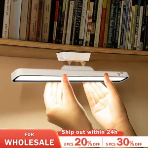 Đèn LED Để Bàn USB Sạc Đèn Bàn Mờ Vô Cấp Treo Từ Tính Bàn Phòng Ngủ Đọc Sách Sạc Đèn Ngủ