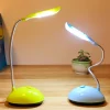 Đèn LED đọc sách chạy bằng pin Đèn bàn linh hoạt Có thể gập lại Bàn làm việc Đèn học tập cho trẻ em Văn phòng sinh viên
