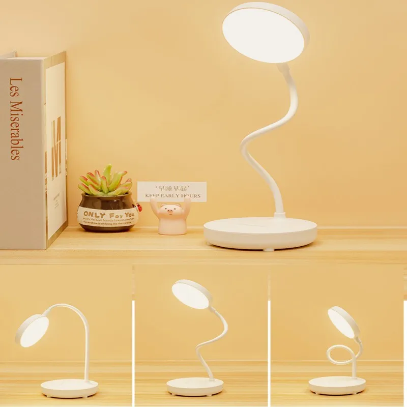 Đèn LED gấp gọn USB sạc nghiên cứu đọc sách đèn ngủ chế độ bảo vệ mắt phòng ngủ đầu giường quà tặng có thể điều chỉnh đèn bàn sáng tạo - Hình 2 Đèn LED gấp gọn USB sạc nghiên cứu đọc sách đèn ngủ chế độ bảo vệ mắt phòng ngủ đầu giường quà tặng có thể điều chỉnh đèn bàn sáng tạo - Hình 2