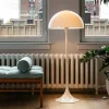 Đèn LED Hiện Đại Đèn Sàn Cho Phòng Khách Phòng Ngủ Nghiên Cứu Để Bàn Trắng Nấm Đèn Đứng Trang Trí Phòng