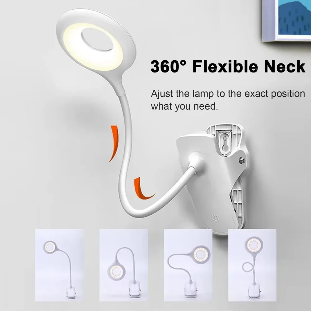 Đèn LED Kẹp Bàn Di Động, Đèn Đọc Sách Mini Tiện Lợi - Chống Lóa, Sạc Nhanh, Đa Năng - Hình 3 Đèn LED Kẹp Bàn Di Động, Đèn Đọc Sách Mini Tiện Lợi - Chống Lóa, Sạc Nhanh, Đa Năng - Hình 3