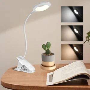 Đèn LED Kẹp Bàn Di Động, Đèn Đọc Sách Mini Tiện Lợi - Chống Lóa, Sạc Nhanh, Đa Năng