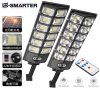 Đèn LED mới Xuất khẩu chói Đèn đường nhỏ Đèn đường hai hàng Đèn sân vườn năng lượng mặt trời Đèn đường cảm ứng chiếu sáng ngoài trời