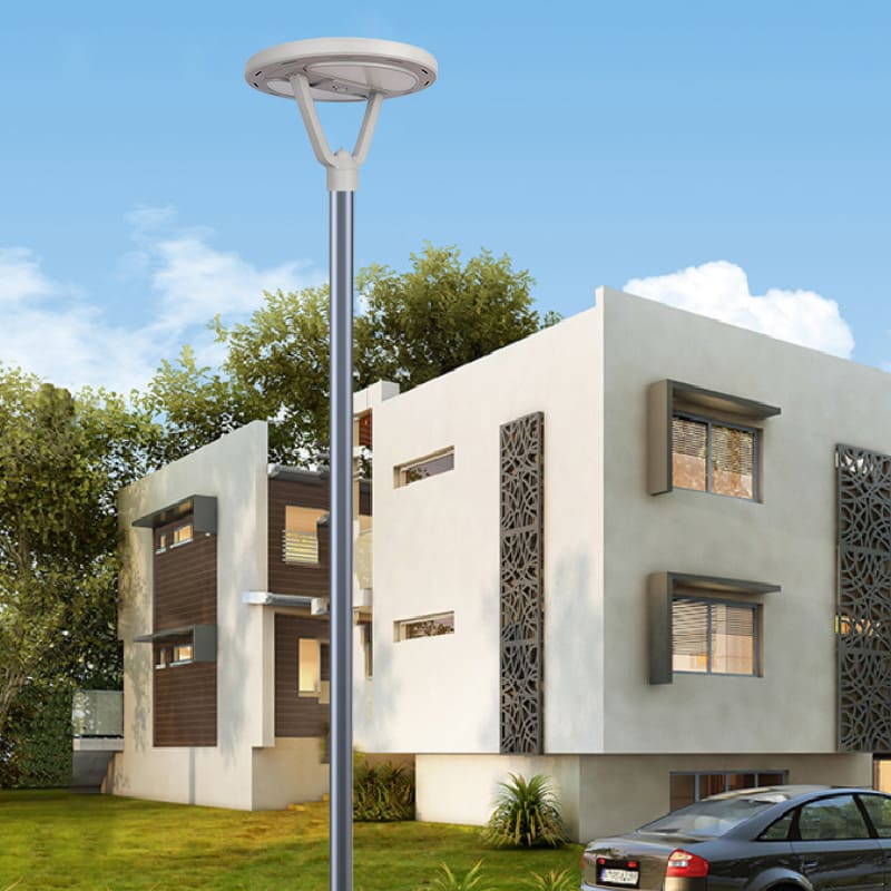Đèn LED ngoài trời chống nước tích hợp Đèn sân vườn năng lượng mặt trời 30W Khu dân cư Đường công viên UFO Nhà sản xuất đầu Đèn sân vườn - Hình 3 Đèn LED ngoài trời chống nước tích hợp Đèn sân vườn năng lượng mặt trời 30W Khu dân cư Đường công viên UFO Nhà sản xuất đầu Đèn sân vườn - Hình 3