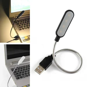 Đèn LED USB Đọc Sách Di Động USB Linh Hoạt Bảo Vệ Mắt Mini Đèn Ngủ Cho Máy Tính Xách Tay PC Laptop Bàn Để Bàn - Hình 2