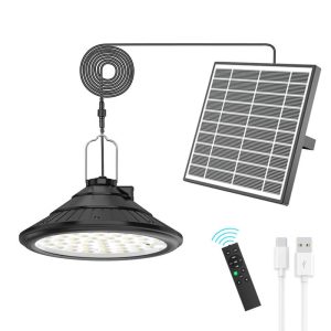 Đèn lũ Đèn chùm năng lượng mặt trời lều cắm trại chống thấm nước với điều khiển từ xa có thể điều chỉnh thời gian làm mờ Đèn sân vườn Đèn ngủ nhỏ
