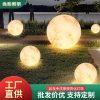 Đèn mặt trăng ngoài trời Đèn Bãi Cỏ Ngoài Trời Đèn Mặt Trăng Mặt Đất Cắm Đèn Phong Cảnh Trang Trí Đèn Sân Vườn Năng Lượng Mặt Trời