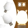 Đèn Mini USB Đèn Ngủ LED Không Dây Đèn Ngủ Sạc Phòng Ngủ Đầu Giường Nhà Bếp Đèn Hoạt Hình Trang Trí Đèn Bàn Cho Trẻ Em Quà Tặng