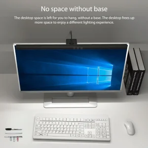 Đèn Mờ Màn Hình Đọc Đèn Điều Khiển Cảm Ứng Đèn USB Thanh Tiết Kiệm Không Gian Bảo Vệ Mắt Không Màn Hình Chói Văn Phòng Tại Nhà Cho Học Laptop - Hình 2