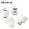 Đèn Muunnn USB Cắm Đèn Nhỏ Đèn Ngủ Máy Tính Di Động Sạc Điện Sách Mini Đèn LED Bảo Vệ Mắt Vuông Đọc Sách
