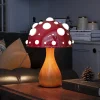 Đèn Nấm Amanita Với Bóng Đèn LED Ba Màu AC Hoặc USB Ánh Sáng Ấm Áp Mô Phỏng Sinh Học Ruồi Agaric Để Bàn Cho Phòng Khách Khách sạn đầu giường
