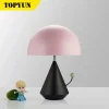 Đèn Nấm Bàn Đầu Giường Phòng Ngủ Đèn LED Sạc Thiết Kế Đèn Bàn Nhiều Màu Sắc Khách Sạn Cao Cấp Để Bàn Đèn Ngủ