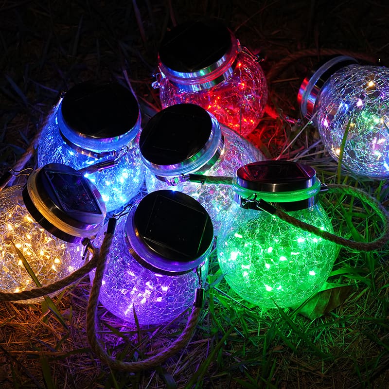 Đèn Năng Lượng Mặt Trời Ánh Sáng Ngoài Trời Trang Trí Sân Vườn Crack Mason Jar Treo Đèn Hộ Gia Đình Chống Nước Thủy Tinh Chúc Nhà Máy Bán Hàng Trực Tiếp - Hình 2 Đèn Năng Lượng Mặt Trời Ánh Sáng Ngoài Trời Trang Trí Sân Vườn Crack Mason Jar Treo Đèn Hộ Gia Đình Chống Nước Thủy Tinh Chúc Nhà Máy Bán Hàng Trực Tiếp - Hình 2