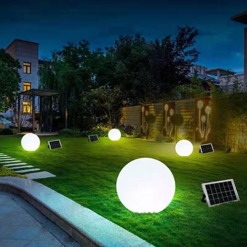 Đèn năng lượng mặt trời bóng led phát sáng Đèn trang trí cảnh quan ngoài trời Đèn bãi cỏ Đèn làm sáng mặt nước Đèn nổi - Hình 2 Đèn năng lượng mặt trời bóng led phát sáng Đèn trang trí cảnh quan ngoài trời Đèn bãi cỏ Đèn làm sáng mặt nước Đèn nổi - Hình 2