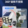 Đèn Năng lượng mặt trời ngoài trời ánh sáng sân vườn mô phỏng giám sát ánh sáng camera giả ánh sáng cơ thể con người cảm ứng ngoài trời ánh sáng gia đình ánh sáng chống trộm
