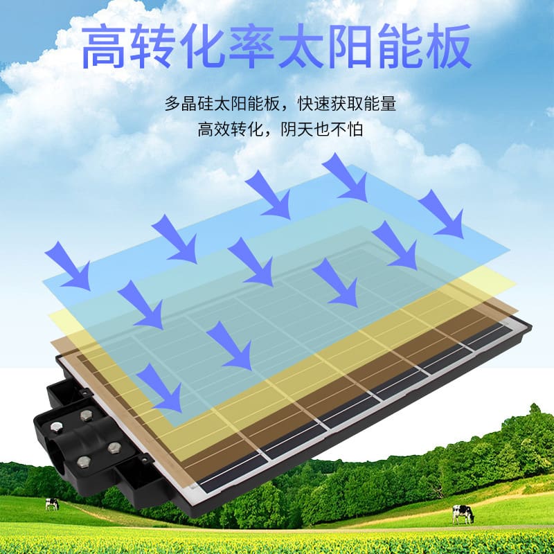 Đèn năng lượng mặt trời ngoài trời chiếu sáng nông thôn cơ thể con người cảm ứng điều khiển ánh sáng thông minh Đèn sân vườn công suất cao Đèn đường chống thấm nước - Hình 3 Đèn năng lượng mặt trời ngoài trời chiếu sáng nông thôn cơ thể con người cảm ứng điều khiển ánh sáng thông minh Đèn sân vườn công suất cao Đèn đường chống thấm nước - Hình 3