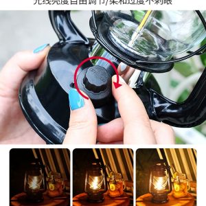 Đèn Năng Lượng Mặt Trời Ngoài Trời Đèn Sân Vườn Mới Đèn Ngủ Nhà Trong Nhà Treo Đèn Chiếu Sáng Sân Vườn Đèn Cắm Trại Ngựa Đèn Lồng - Hình 3