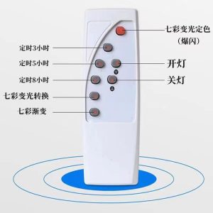 Đèn Năng lượng mặt trời nhiều màu sắc lũ ánh sáng ngoài trời không thấm nước ánh sáng cây siêu sáng sân vườn ánh sáng bãi cỏ chiếu sáng cảnh quan chiếu sáng sân - Hình 4