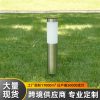 Đèn Năng lượng mặt trời nổ Xuất khẩu bằng thép không gỉ 3 Đèn led hiện đại sân vườn ngoài trời hình trụ Đèn cỏ ngoài trời không thấm nước
