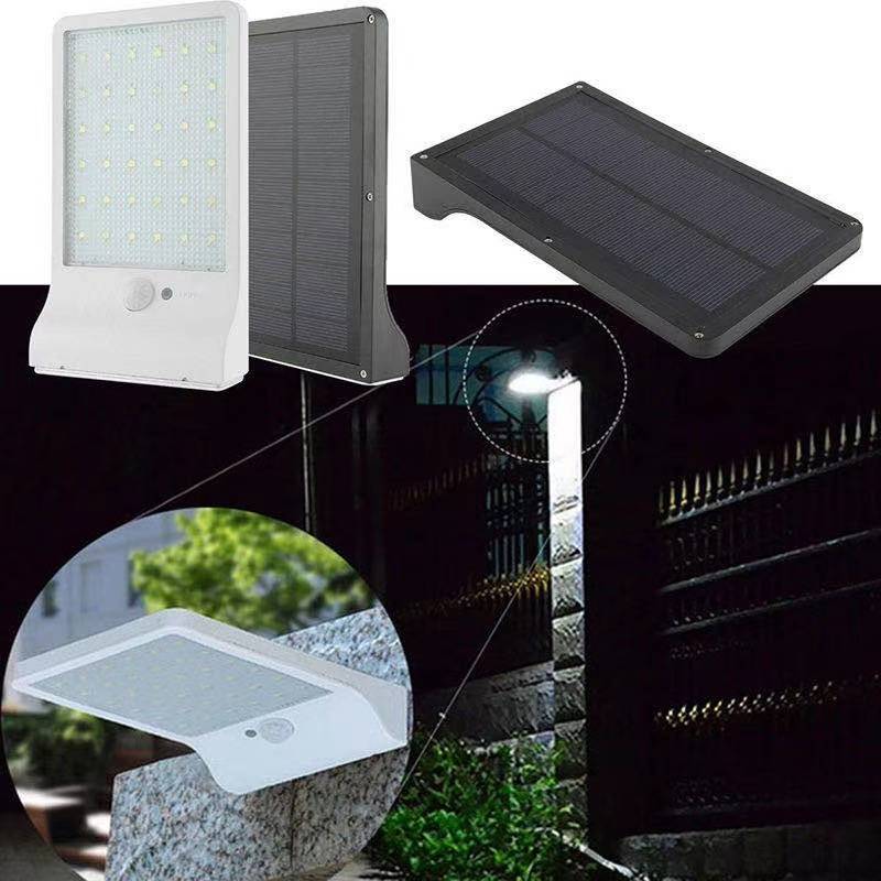 Đèn Ngoài Trời Ban Công Năng Lượng Mặt Trời Nhà Ngoài Trời Sân Vườn Đèn Đường 36LED Nông Thôn Mới Đèn LED Tường Cảm Biến Hàng Rào - Hình 2 Đèn Ngoài Trời Ban Công Năng Lượng Mặt Trời Nhà Ngoài Trời Sân Vườn Đèn Đường 36LED Nông Thôn Mới Đèn LED Tường Cảm Biến Hàng Rào - Hình 2