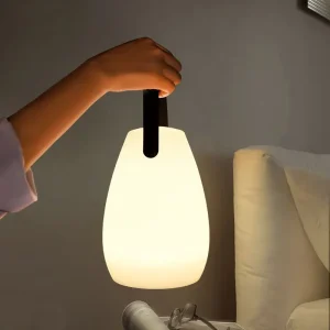 Đèn Ngoài Trời Chống Nước Không Dây Đèn Bàn Thông Minh Điều Khiển Từ Xa RGB LED Cắm Trại Sạc USB Di Động Đèn Trang Trí Phòng - Hình 2