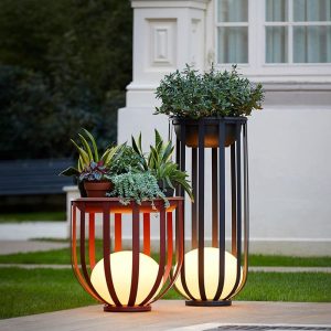 Đèn ngoài trời Chống thấm nước Đèn cảnh quan sân vườn Biệt thự sân vườn Đèn sàn ngoài trời Sân thượng Hoa đứng Ánh sáng bãi cỏ năng lượng mặt trời - Hình 4