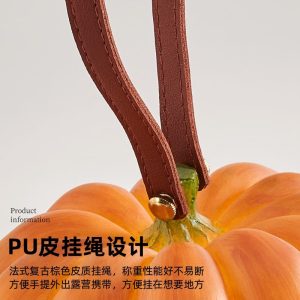 Đèn ngoài trời Đèn LED bí ngô sáng tạo Đèn cảnh quan sân vườn chống thấm nước Đèn bãi cỏ phong cách Trung Hoa Đèn khí quyển năng lượng mặt trời ngoài trời - Hình 3