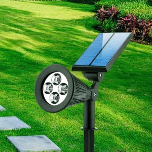 Đèn Ngoài Trời Năng Lượng Mặt Trời Đèn 4LED Sân Vườn Khí Quyển Ánh Sáng Công Viên Phong Cảnh Trang Trí Đèn LED Sân Vườn Bãi Cỏ Ánh Sáng - Hình 2