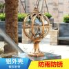 Đèn Ngoài Trời Tường Sân Vườn Biệt Thự Cổng Bài Đèn Cổng Ngoài Trời Sân Bài Đèn Chống Nước Châu Âu Bài Bóng Đèn