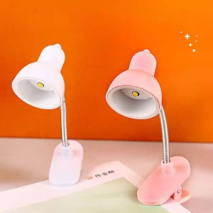 Đèn Ngủ LED Dễ Thương Đèn Bàn Mini Xoay 360 Độ Đèn Sách Học Sinh Bảo Vệ Mắt Kẹp Đèn Đọc Sách - Hình 3