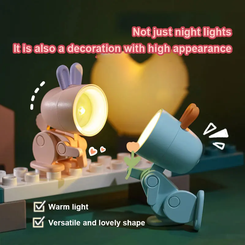 Đèn Ngủ LED Mini Đèn Để Bàn Gấp Thú Cưng Dễ Thương Đèn Thỏ Khủng Long Hoa Di Động Đèn Ngủ Sinh Viên Sống Đầu Giường Trang Trí Đèn Ngủ LED Mini Đèn Để Bàn Gấp Thú Cưng Dễ Thương Đèn Thỏ Khủng Long Hoa Di Động Đèn Ngủ Sinh Viên Sống Đầu Giường Trang Trí