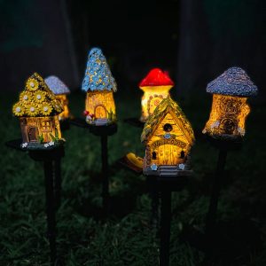 Đèn Nhà máy trực tiếp cung cấp Đèn cắm nấm năng lượng mặt trời mới cho nhà ngoài trời Đèn LED chiếu sáng sân vườn cảnh quan bãi cỏ