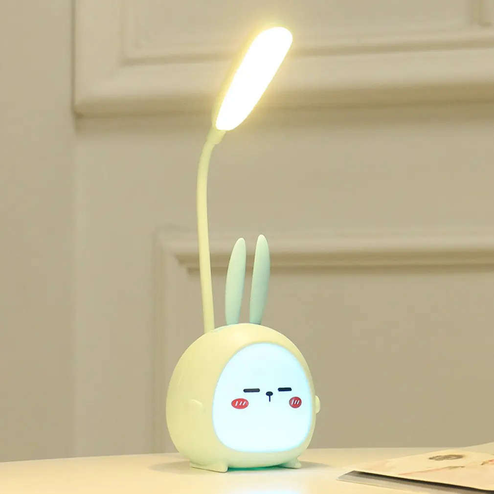 Đèn Nóng Đèn Ngủ Nhiều Màu Sắc Hoạt Hình Thỏ Hình Hươu Đèn LED Để Bàn Có Thể Gập Lại Ánh Sáng Dễ Thương USB Sạc Bảo Vệ Mắt Đèn Đọc Sách - Hình 3 Đèn Nóng Đèn Ngủ Nhiều Màu Sắc Hoạt Hình Thỏ Hình Hươu Đèn LED Để Bàn Có Thể Gập Lại Ánh Sáng Dễ Thương USB Sạc Bảo Vệ Mắt Đèn Đọc Sách - Hình 3