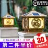 Đèn Nuan Duo năng lượng mặt trời cột đầu Đèn LED ngoài trời không thấm nước sân biệt thự tường đầu tường Đèn cửa nhà cửa cột Đèn