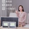 Đèn pha cảm ứng cơ thể con người năng lượng mặt trời một cho hai ngôi nhà Đèn sân vườn nông thôn mới công suất cao Đèn đường kỹ thuật ngoài trời