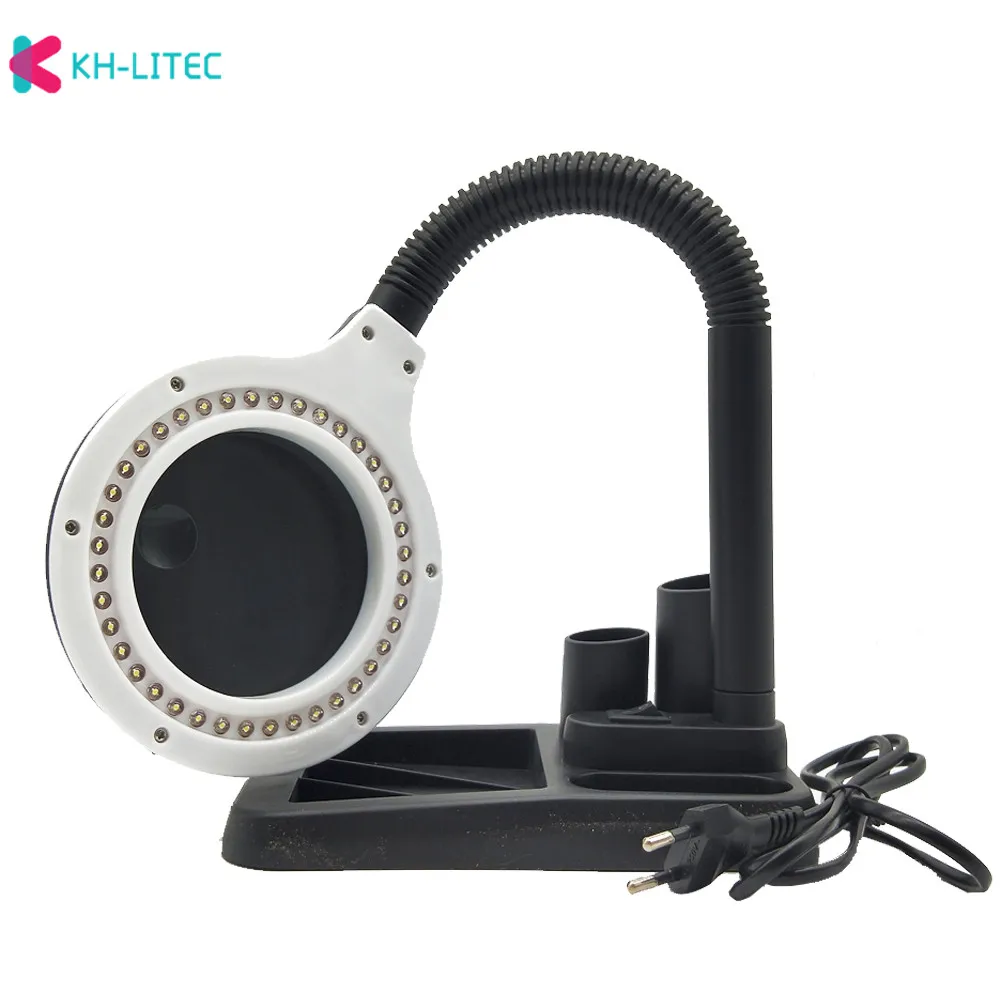 Đèn Phích Cắm EU 220V Thủ Công Kính Cường Lực LED Kính Lúp Để Bàn Đèn Ánh Sáng 5X 10X Phóng Đại Để Bàn Kính Lúp Dụng Cụ Sửa Chữa Với 40 Đèn LED Đứng - Hình 2 Đèn Phích Cắm EU 220V Thủ Công Kính Cường Lực LED Kính Lúp Để Bàn Đèn Ánh Sáng 5X 10X Phóng Đại Để Bàn Kính Lúp Dụng Cụ Sửa Chữa Với 40 Đèn LED Đứng - Hình 2