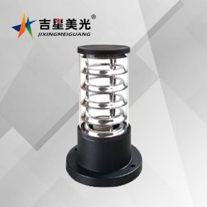 Đèn Phong Cách Châu Âu Ngoài Trời Chống Thấm Nước Đèn Sân Vườn 250mm300Mm Đầu Phẳng Bãi Cỏ E27 Đầu Đèn Vỏ Ống Nhôm - Hình 2