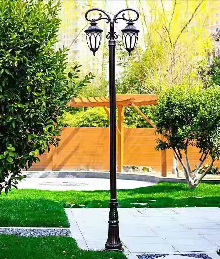 Đèn Phong cách Châu Âu sân Đèn đường Đèn bãi cỏ ngoài trời Đèn cực cao LED biệt thự cộng đồng cảnh quan Đèn chiếu sáng sân vườn 3,5 mét - Hình 2 Đèn Phong cách Châu Âu sân Đèn đường Đèn bãi cỏ ngoài trời Đèn cực cao LED biệt thự cộng đồng cảnh quan Đèn chiếu sáng sân vườn 3,5 mét - Hình 2