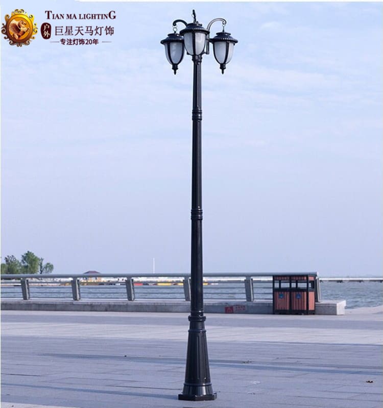 Đèn Phong cách Châu Âu sân Đèn đường Đèn bãi cỏ ngoài trời Đèn cực cao LED biệt thự cộng đồng cảnh quan Đèn chiếu sáng sân vườn 3,5 mét - Hình 4 Đèn Phong cách Châu Âu sân Đèn đường Đèn bãi cỏ ngoài trời Đèn cực cao LED biệt thự cộng đồng cảnh quan Đèn chiếu sáng sân vườn 3,5 mét - Hình 4