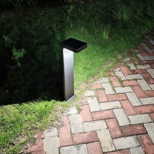 Đèn Quảng trường ánh sáng LED thời trang Lawn Ánh sáng sân vườn năng lượng mặt trời mới Công viên Greenway Meadow Villa Ánh sáng cảnh quan cộng đồng - Hình 2