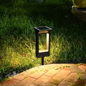 Đèn Quảng trường ánh sáng LED thời trang Lawn Ánh sáng sân vườn năng lượng mặt trời mới Công viên Greenway Meadow Villa Ánh sáng cảnh quan cộng đồng - Hình 3