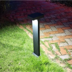 Đèn Quảng trường ánh sáng LED thời trang Lawn Ánh sáng sân vườn năng lượng mặt trời mới Công viên Greenway Meadow Villa Ánh sáng cảnh quan cộng đồng - Hình 4