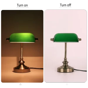 Đèn Retro Mini Để Bàn Bảo Vệ Mắt LED G9 Ngân Hàng Để Bàn Phòng Ngủ Đầu Giường Quán Cà Phê Văn Phòng Bàn Thanh Cafe Trang Trí Đèn Bàn - Hình 3