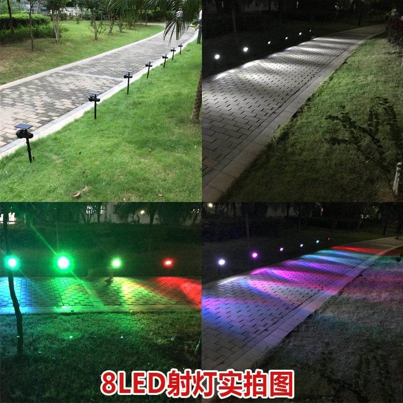 Đèn rọi năng lượng mặt trời Đèn sân vườn ngoài trời chèn bãi cỏ cảnh quan Đèn đường sân vườn biệt thự Đèn cây - Hình 2 Đèn rọi năng lượng mặt trời Đèn sân vườn ngoài trời chèn bãi cỏ cảnh quan Đèn đường sân vườn biệt thự Đèn cây - Hình 2