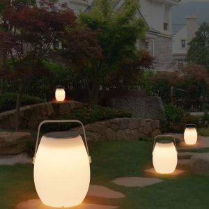 Đèn Sạc Năng Lượng Mặt Trời Di Động Đèn Ngủ Đèn Bàn Ngoài Trời Sân Vườn Chống Nước Đèn Sân Vườn Biệt Thự Ban Công Di Động Lĩnh Vực Đèn Cắm Trại - Hình 3