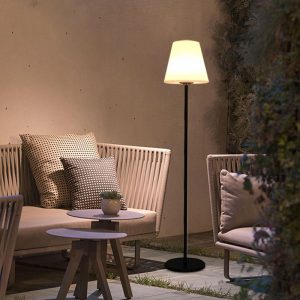 Đèn sàn năng lượng mặt trời chuyên dụng Xuất khẩu Đèn trang trí ngoài trời biệt thự tối giản hiện đại sân sân thượng cảnh quan Đèn - Hình 3