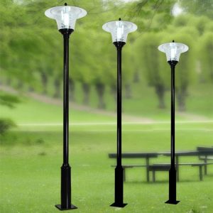 Đèn sân vườn 3,5 mét Đèn đường LED ngoài trời bãi cỏ không thấm nước Đèn đường 3 mét siêu sáng cực cao Đèn đường phong cảnh cộng đồng
