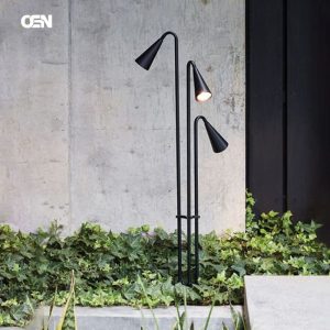 Đèn sân vườn ngoài trời không thấm nước Đèn sậy ngoài trời Đèn sân vườn biệt thự Đèn cảnh quan sân vườn Đèn sân vườn công viên Đèn sân cỏ Đèn sân cỏ - Hình 2