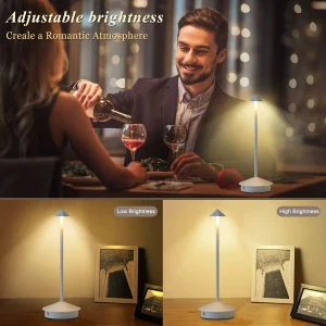 Đèn Sáng Tạo Ăn Cảm Ứng Led Thanh Khách Sạn Cà Phê Pina Pro Đèn Bàn Sạc Đèn Bàn Lampada Da Tavolo Đèn Bàn Trang Trí - Hình 4